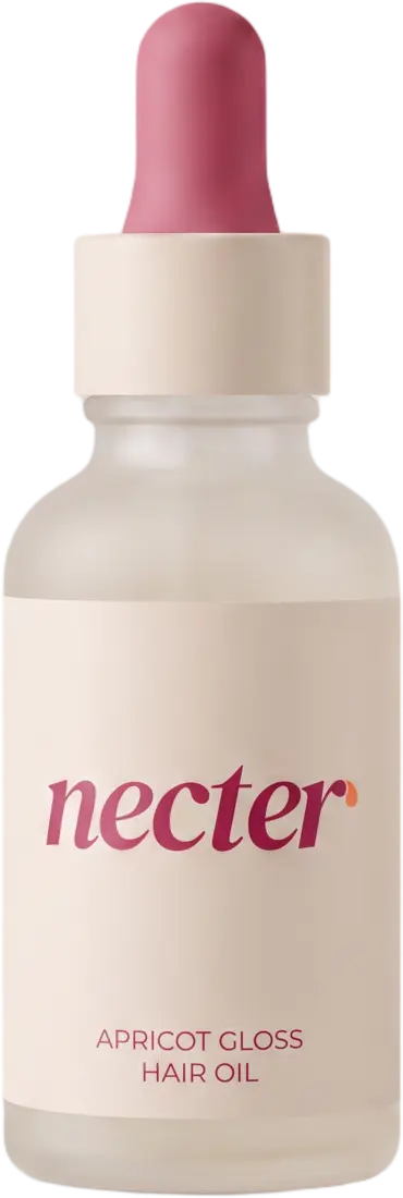 The cream frosted dropper bottle with a raspberry bulb